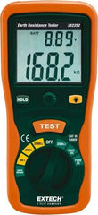 Extech - LCD Display Earth Ground Resistance Tester - AA Battery - USA Tool & Supply