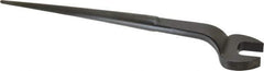 Proto - 1-5/8" Standard Spud Handle Open End Wrench - 23-1/4" OAL, Single End, Black Finish - USA Tool & Supply