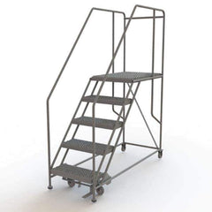 TRI-ARC - Rolling & Wall Mounted Ladders & Platforms Type: Rolling Work Platform Style: Steel Work Platform - USA Tool & Supply
