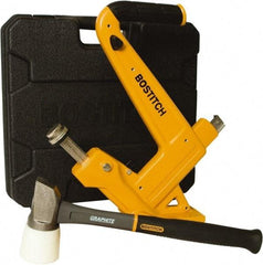 Stanley Bostitch - 1/2 to 3/4" Nail Length, 16 Gauge Flooring Air Nailer - USA Tool & Supply