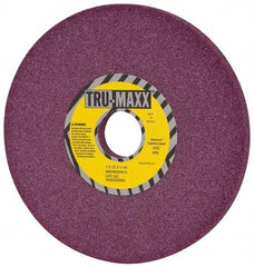 Tru-Maxx - 7" Diam x 1-1/4" Hole x 1/2" Thick, K Hardness, 46 Grit Surface Grinding Wheel - Aluminum Oxide, Type 1, Coarse Grade, 3,600 Max RPM, No Recess - USA Tool & Supply