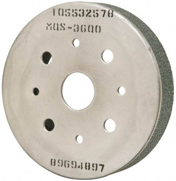 Tru-Maxx - 6" Diam, 4" Hole Size, 1" Overall Thickness, 60 Grit, Type 2 Tool & Cutter Grinding Wheel - Medium Grade, Silicon Carbide, H Hardness, 3,600 RPM - USA Tool & Supply