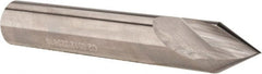 Accupro - 1/2" Body Diam, 60°, 3" OAL, Solid Carbide Spotting Drill - USA Tool & Supply