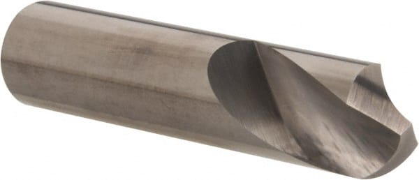 Accupro - 5/8" Body Diam, 120°, 3" OAL, Solid Carbide Spotting Drill - USA Tool & Supply