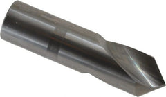 Accupro - 1" Body Diam, 90°, 4" OAL, Solid Carbide Spotting Drill - USA Tool & Supply