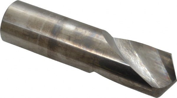 Accupro - 1" Body Diam, 120°, 4" OAL, Solid Carbide Spotting Drill - USA Tool & Supply