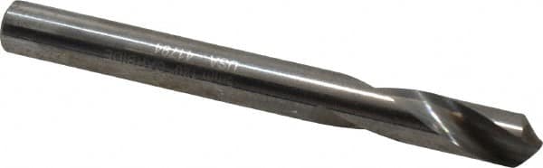 Accupro - 5mm Body Diam, 120°, 51mm OAL, Solid Carbide Spotting Drill - USA Tool & Supply