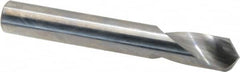 Accupro - 10mm Body Diam, 90°, 70mm OAL, Solid Carbide Spotting Drill - USA Tool & Supply