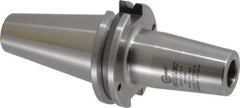 Parlec - 5/8" Hole Diam, CAT40 Taper Shank Shrink Fit Tool Holder & Adapter - 80.01mm Projection, 26.92mm Nose Diam, 1.97" Clamping Depth, 20,000 RPM, Through Coolant - Exact Industrial Supply