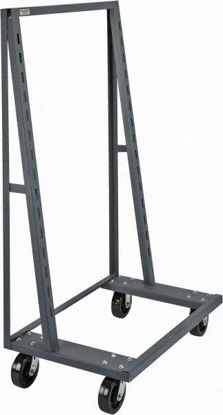 Durham - 1,500 Lb Capacity, Steel Adjust-A-Tray Truck - 38" Long x 24" Wide x 64" High - USA Tool & Supply