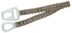 Lift-All - 10' Long x 4" Wide, 4,800 Lb Vertical Capacity, Steel Web Sling - 4,800 Lb Choker Capacity - USA Tool & Supply