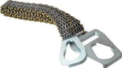Lift-All - 6' Long x 2" Wide, 2,300 Lb Vertical Capacity, Steel Web Sling - 2,300 Lb Choker Capacity - USA Tool & Supply
