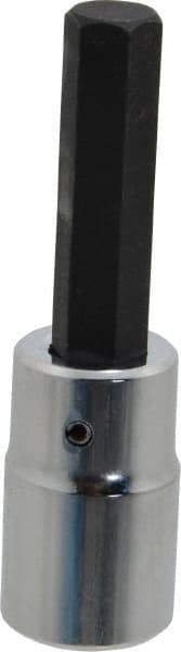 Proto - 1/2" Drive, 7/16" Hex Bit Socket - 3-1/4" OAL, 1-3/4" Bit Length - USA Tool & Supply
