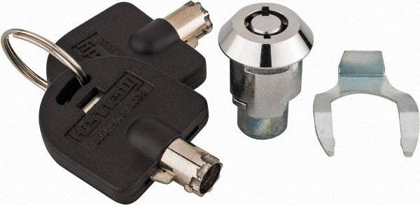 Kennedy - Tool Box Steel Tubular Lock/Key Set - For Roller Cabinets - USA Tool & Supply