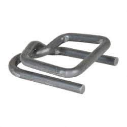 Made in USA - 1/2 Inch Wide, Metal Buckle - 1,000 Piece - USA Tool & Supply