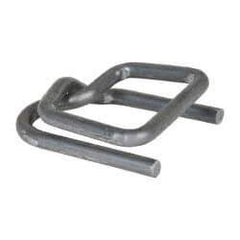 Made in USA - 1/2 Inch Wide, Metal Buckle - 1,000 Piece - USA Tool & Supply