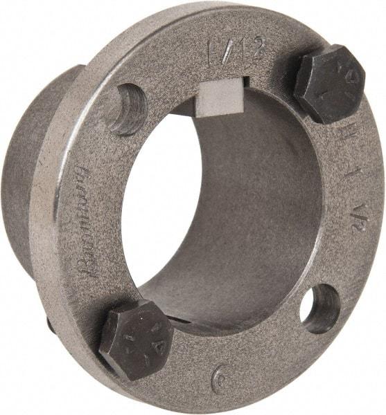 Browning - 1-1/2" Bore, 3/8" Wide Keyway, 3/16" Deep Keyway, H Sprocket Bushing - 1.57 to 1-5/8" Outside Diam, For Use with Split Taper Sprockets & Sheaves - USA Tool & Supply