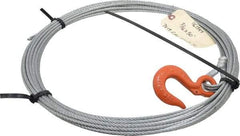 Lift-All - 3/16" Diameter x 50' Length Winch Cable - USA Tool & Supply