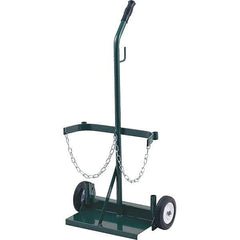 Harper Trucks - 39-1/2" OAH Hand Truck - Single Grip Handle, Semi-Pneumatic Wheels - USA Tool & Supply