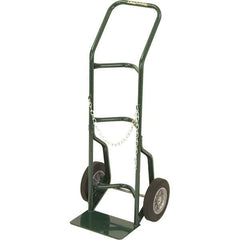 Harper Trucks - 48" OAH Hand Truck - Swept Back Handle, Solid Rubber Wheels - USA Tool & Supply