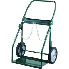 Harper Trucks - 45-1/2" OAH Hand Truck - Swept Back Handle, Semi-Pneumatic Wheels - USA Tool & Supply