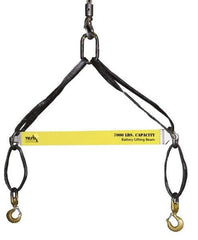 Caldwell - 7,000 Lb Capacity Lifting Beam for Batteries - 36" Long x , 3/4" Eye Thickness - USA Tool & Supply