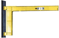 Value Collection - 2,000 Lb Load Capacity, Steel Jib Crane - 10' Span - USA Tool & Supply