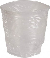 Made in USA - 55 Gal, 15 mil, LDPE Drum Liner - Rigid Accordion Liner - USA Tool & Supply