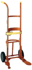 Wesco Industrial Products - 1,000 Lb Load Capacity, 55 Gal Drum Hand Truck - 23-1/2" Wide x 59-3/4" High, 2 Wheels - USA Tool & Supply