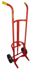Wesco Industrial Products - 1,000 Lb Load Capacity, 55 Gal Drum Hand Truck - 23-3/4" Wide x 60" High, 2 Wheels - USA Tool & Supply