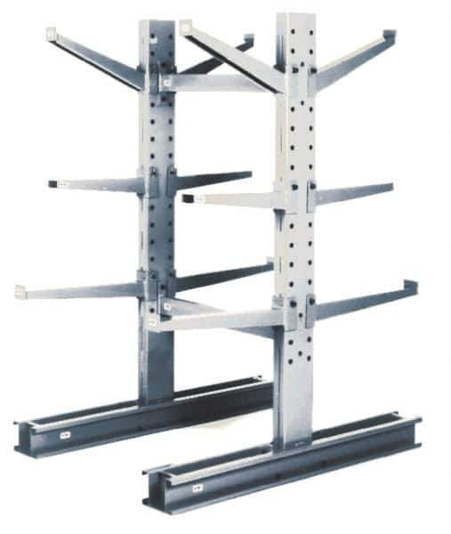 Made in USA - 36 Inches Long, Medium Duty, Straight Arm - With Lip, 400 Lb. Load Limit - USA Tool & Supply