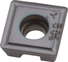 Iscar - SOMT120408 DT Grade IC908 Carbide Indexable Drill Insert - TiAlN Finish, Square, 1/2" Inscribed Circle - USA Tool & Supply