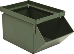 Stackbin - Size 0, Open End Bin - 8" Long x 4-1/2" Wide x 4-1/2" High, 6" Bottom Length - USA Tool & Supply