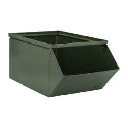 Stackbin - Size 4, Open End Bin - 20-1/2" Long x 12" Wide x 9-1/2" High, 15-3/4" Bottom Length - USA Tool & Supply