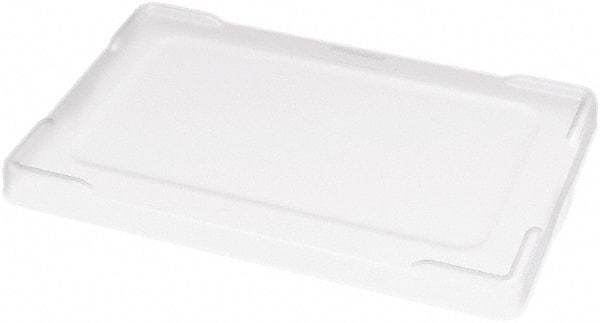Akro-Mils - 17.2" Long x 11.3" Wide x 1.3" High Clear Lid - For Use with 33-164, 33-166, 33-168 - USA Tool & Supply