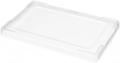 Akro-Mils - 23.1" Long x 18.1" Wide x 1.3" High Clear Lid - For Use with 33-220, 33-224, 33-226, 33-228 - USA Tool & Supply