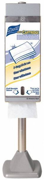 Scott - 5,250 Piece, 6-1/2" Long x 8-13/32" Wide, Megacartridge Paper Napkins - 1 Ply - USA Tool & Supply