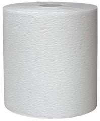 Kimberly-Clark Professional - Hard Roll of 1 Ply White Paper Towels - 8" Wide, 425' Roll Length - USA Tool & Supply