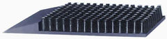 Notrax - 5 Ft. Long x 3 Ft. Wide, SBR Rubber Surface, Bristle Surface Entrance Matting - 5/8 Inch Thick, Outdoor, SBR Rubber, Black, 4 Edged Side, Series 345 - USA Tool & Supply