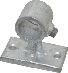 Kee - 3/4" Pipe, Malleable Iron Rail Support Pipe Rail Fitting - Galvanized Finish - USA Tool & Supply
