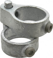 Kee - 1-1/2" Pipe, Malleable Iron Gate Hinge Fitting - Galvanized Finish - USA Tool & Supply