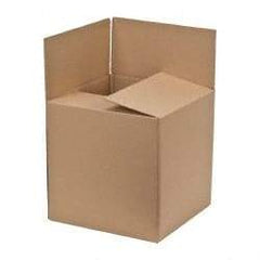 Made in USA - 20" Wide x 20" Long x 20" High Corrugated Shipping Box - Brown, 200 Lb Capacity - USA Tool & Supply