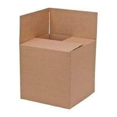 Made in USA - 24" Wide x 24" Long x 24" High Corrugated Shipping Box - Brown, 200 Lb Capacity - USA Tool & Supply