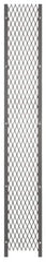 Folding Guard - 4' Wide x 7' High, Hinged Single Door for Temporary Structures - Woven Wire - USA Tool & Supply