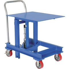 Vestil - 2,000 Lb Capacity Hydraulic Lift Table - 29" to 44" Lift Height, 30" Platform Length x 24" Platform Width - USA Tool & Supply