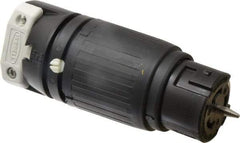 Hubbell Wiring Device-Kellems - 250 VAC, 50 Amp, NonNEMA Configuration, Industrial Grade, Self Grounding Connector - 3 Phase, 3 Poles, IP20, 0.83 to 1-1/4 Inch Cord Diameter - USA Tool & Supply