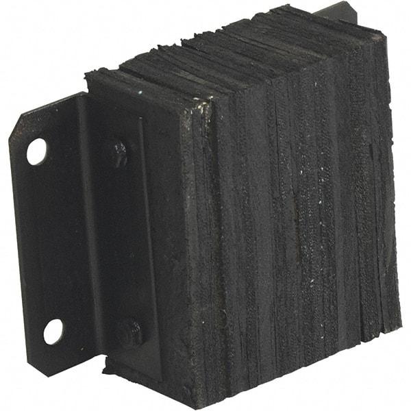 Vestil - 12 Inch Wide x 10 Inch High x 4 Inch Projection Laminated Dock Bumper - 12 Inch Wide x 10 Inch High x 4 Inch Projection Laminated Dock Bumper - USA Tool & Supply