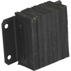 Vestil - 12 Inch Wide x 10 Inch High x 4 Inch Projection Laminated Dock Bumper - 12 Inch Wide x 10 Inch High x 4 Inch Projection Laminated Dock Bumper - USA Tool & Supply