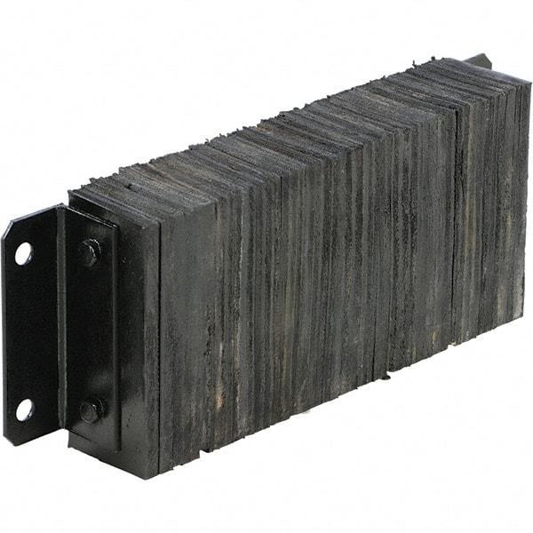 Vestil - 24 Inch Wide x 10 Inch High x 4 Inch Projection Laminated Dock Bumper - 24 Inch Wide x 10 Inch High x 4 Inch Projection Laminated Dock Bumper - USA Tool & Supply
