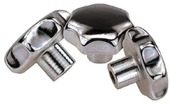 KIPP - 1.57" Head Diam, 7 Point Lobed Knob - 5/16-18 Hole, Stainless Steel - USA Tool & Supply